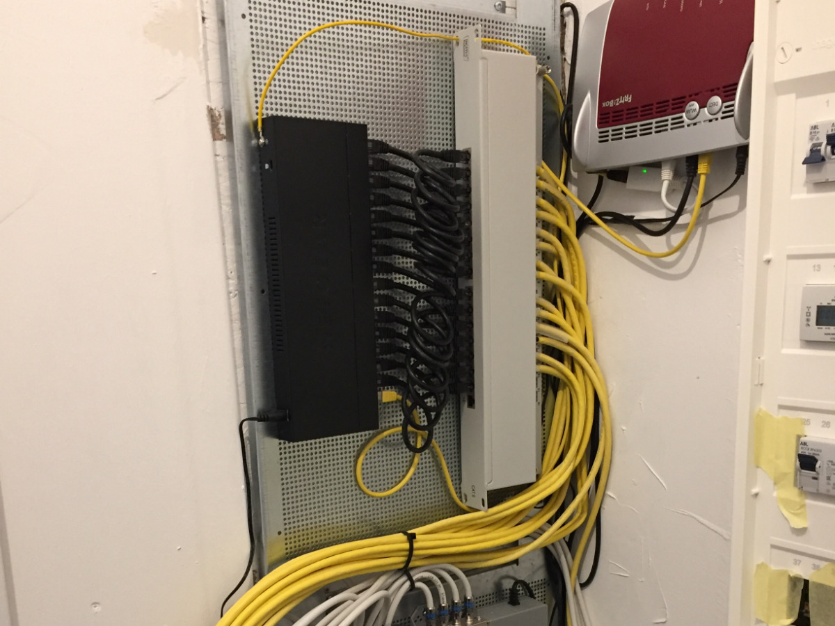 Netzwerk und Anbindung zum Internet